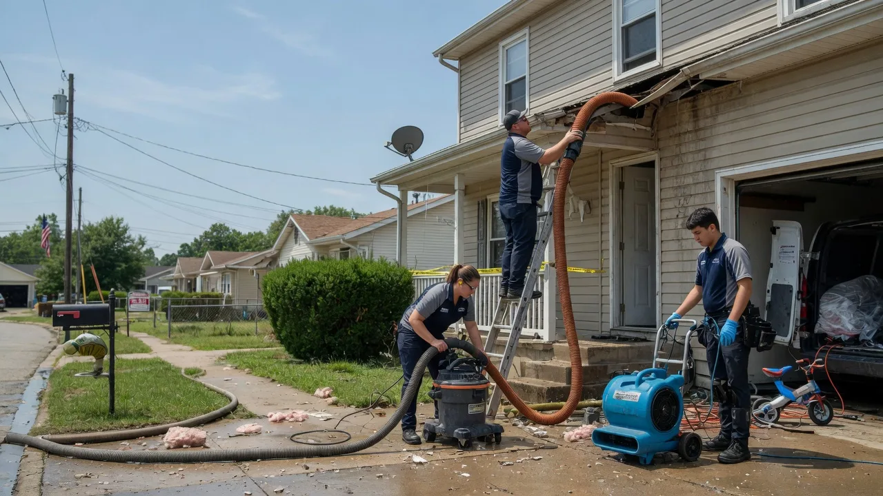 Water Damage Restoration in Spencer, IN near me